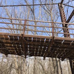 Swinging Bridges of Brumley County - Looking Up