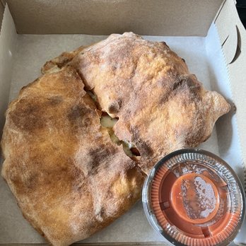 DP Dough - Medium sized $12 "Combat" calzone - Pizza Near Me - Denver, Colorado