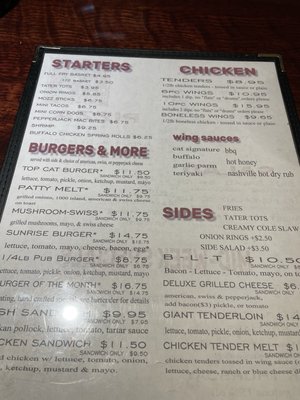 Menu photo 1 Alley Cat Lounge Indianapolis, IN