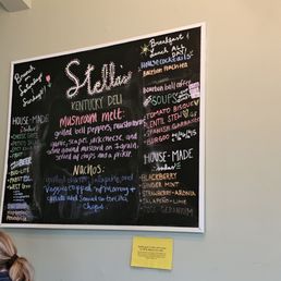 Menu board Menu board