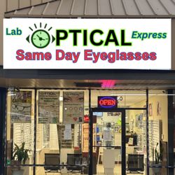 Lab Optical Express - We are the first optician in Crosby Texas to deliver your glasses the same day!