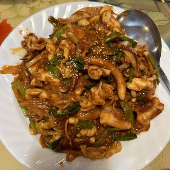 Han Joong Kwan - Squid - Korean Near Me - Ellicott City, Maryland
