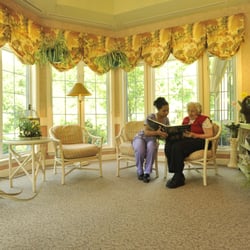 Loudonville Assisted Living Residence - Sunroom, quiet areas and secured gardens for wandering and contemplation.