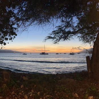Star Noodle - An incredible view from the lower patio - Asian Fusion Near Me - Lahaina, Hawaii