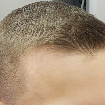 Wrentham Barber Shop - Tight fade on sides, scissor cut on top and flip in the front. - Barbers Near Me - Wrentham, Massachusetts Wrentham Barber Shop - Tight fade on sides, scissor cut on top and flip in the front. - Barbers Near Me - Wrentham, Massachusetts