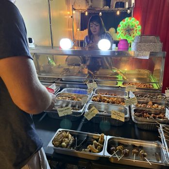 Eskinita - For $2.50 per skewer we got one of everything - Filipino Near Me - San Diego, California