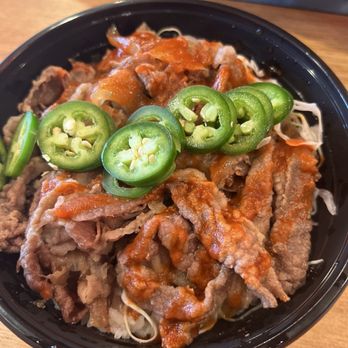 Yoshiya Umami Beef Bowl - Volcano Heat Beef Bowl - Japanese Near Me - San Antonio, Texas Yoshiya Umami Beef Bowl - Volcano Heat Beef Bowl - Japanese Near Me - San Antonio, Texas