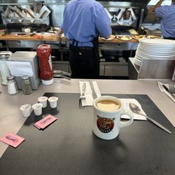Waffle House - counter.