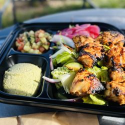 Chicken Kabob Plate