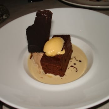 Sierra Mar - Chocolate Truffle Cake - New American Near Me - Big Sur, California