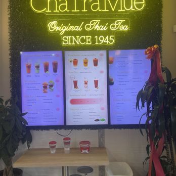 ChaTraMue Original Thai Tea - Bubble Tea Near Me - Rosemead, California