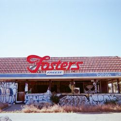 Photo World - Abandoned Fosters Freeze (Fuji Film Disposable Camera)