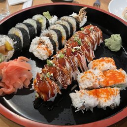 FutoMaki, not sure of the second, Rock N Roll, and California. FutoMaki, not sure of the second, Rock N Roll, and California.