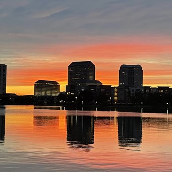 Gables Water Street - Sunset during walk - Apartments Near Me - Irving, Texas Gables Water Street - Sunset during walk - Apartments Near Me - Irving, Texas