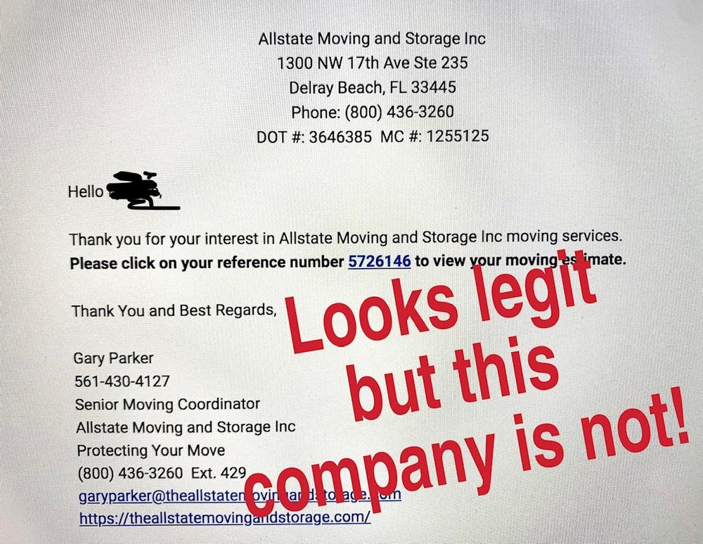 ALL STATE MOVING & STORAGE Updated July 2024 1300 NW 17th Ave