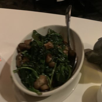Morton's The Steakhouse - Sauteed Fresh Spinach and Button Mushrooms - Steakhouses Near Me - Burbank, California Morton's The Steakhouse - Sauteed Fresh Spinach and Button Mushrooms - Steakhouses Near Me - Burbank, California