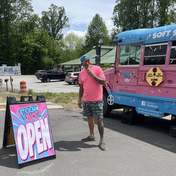 Blue Ridge Quick Print - Cool Bus Ice Cream - Drop by and get some soft serve from Dave. - Printing Services Near Me - Brevard, North Carolina Blue Ridge Quick Print - Cool Bus Ice Cream - Drop by and get some soft serve from Dave. - Printing Services Near Me - Brevard, North Carolina