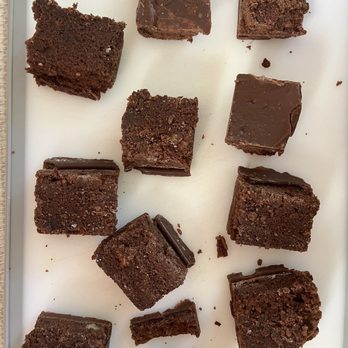 Peters' Bakery - Broken brownies from the edge and the corner. - Bakeries Near Me - San Jose, California Peters' Bakery - Broken brownies from the edge and the corner. - Bakeries Near Me - San Jose, California