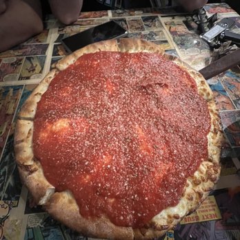 LeaderBoard Arcade Bar - Deep Dish Cheese Pizza - Bars Near Me - Orange Park, Florida