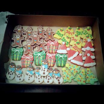 Betsycakes - a box of decorated cookies - Custom Cakes Near Me - Frederick, Maryland
