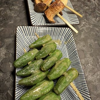 Marufuku Ramen - Campbell - Okra (2 Skewers) Eringi - King Trumpet (2 Skewers) - Ramen Near Me - Campbell, California Marufuku Ramen - Campbell - Okra (2 Skewers) Eringi - King Trumpet (2 Skewers) - Ramen Near Me - Campbell, California
