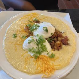 Shrimp & Cheddar Cheese Grits ($18) Shrimp & Cheddar Cheese Grits ($18)