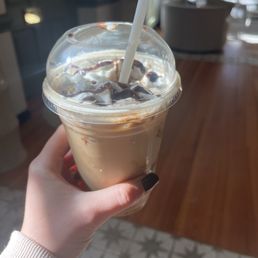 Iced s'mores latte Iced s'mores latte