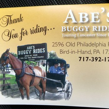abe's horse and buggy rides