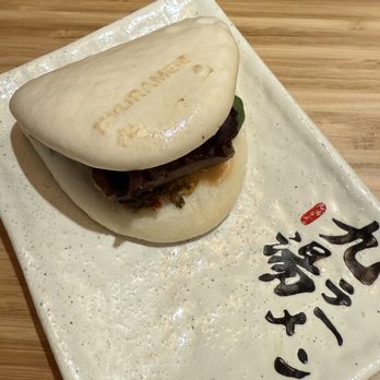 Kyuramen x TBaar - Pork bun - Ramen Near Me - Vernon Hills, Illinois Kyuramen x TBaar - Pork bun - Ramen Near Me - Vernon Hills, Illinois