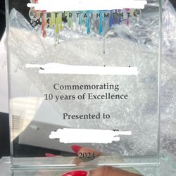 Trophy World - Achievement award