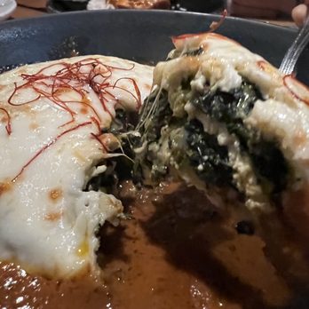 Aurum - It's called "I'm not pasta" but it sure looks like lasagne - lol. - Indian Near Me - Los Altos, California