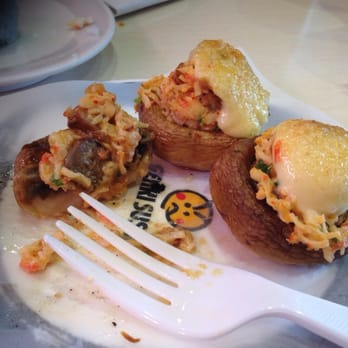 Genki Sushi - Stuff mushroom. Was nice and hot. Taste good - Sushi Bars Near Me - Honolulu, Hawaii Genki Sushi - Stuff mushroom. Was nice and hot. Taste good - Sushi Bars Near Me - Honolulu, Hawaii