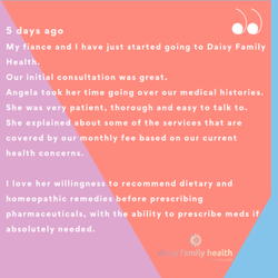 Daisy Family Health - Wonderful Google Review From a Member