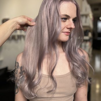 Fernanda's Beauty Salon - Pastel lavender hair - Hair Salons Near Me - Somerville, Massachusetts Fernanda's Beauty Salon - Pastel lavender hair - Hair Salons Near Me - Somerville, Massachusetts