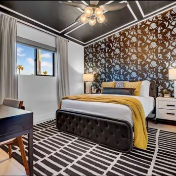 The Wallpaper Co - Scottsdale - Bold, stylish, and unapologetically modern. This bedroom design transforms everyday living into something extraordinary... - Wallpapering Near Me - Scottsdale, Arizona The Wallpaper Co - Scottsdale - Bold, stylish, and unapologetically modern. This bedroom design transforms everyday living into something extraordinary... - Wallpapering Near Me - Scottsdale, Arizona