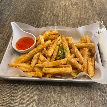 Three Roosters - Zab Seasoned Fries - Thai Near Me - New York, New York Three Roosters - Zab Seasoned Fries - Thai Near Me - New York, New York