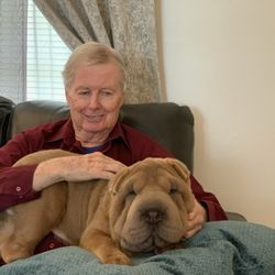 Happy Puppy Pet Spa - Uncle John and Blu