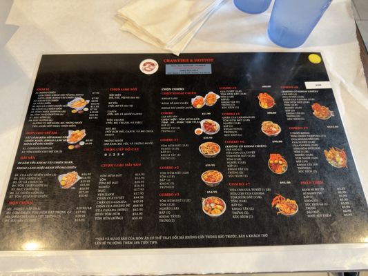Menu photo 4 Crawfish & Hotpot Seattle, WA