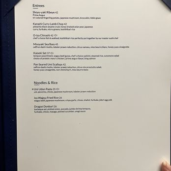 Oiza - Menu as of 10/4 - Sushi Bars Near Me - Fresno, California Oiza - Menu as of 10/4 - Sushi Bars Near Me - Fresno, California
