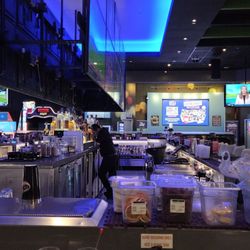 The bar at Dave & Busters