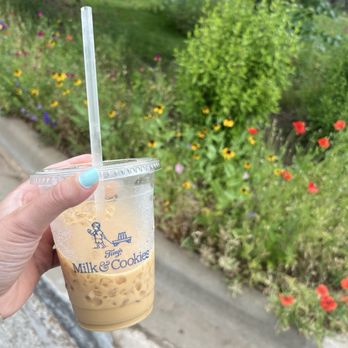 Tinys Milk & Cookies - Austin - Honey lavender latte - Bakeries Near Me - Austin, Texas