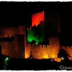 Castelo de Montemor-o-Velho à noite