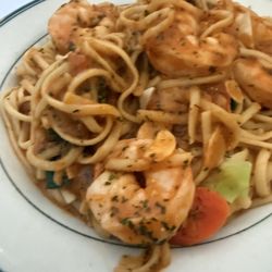 Linguine Basquis w/ Prawns