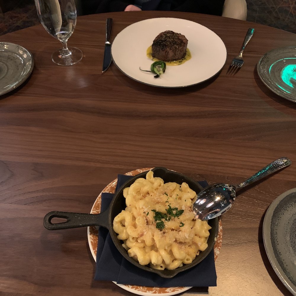 Ramsay's Kitchen - Mac and cheese, filet mignon - New American Near Me - Las Vegas, Nevada Ramsay's Kitchen - Mac and cheese, filet mignon - New American Near Me - Las Vegas, Nevada