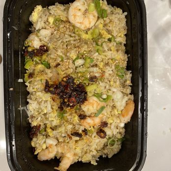 Maketto - The supposed "jumbo" shrimp fried rice. This container was $24. - Cafes Near Me - Washington, DC, District of Columbia