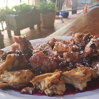 Provisions Market Hall - French toast bites made from cinnamon rolls. Topped with huckleberry maple syrup. - Bakeries Near Me - Eugene, Oregon Provisions Market Hall - French toast bites made from cinnamon rolls. Topped with huckleberry maple syrup. - Bakeries Near Me - Eugene, Oregon