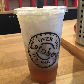 Over The Rainbow Tea Bar - Winter melon with taro pudding ... Idk where the pudding is but still good - Desserts Near Me - Renton, Washington