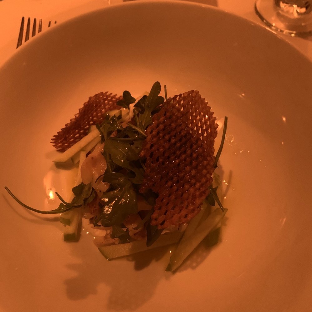 C & O Restaurant - Smoked trout with chips restaurant week 2020 - New American Near Me - Charlottesville, Virginia