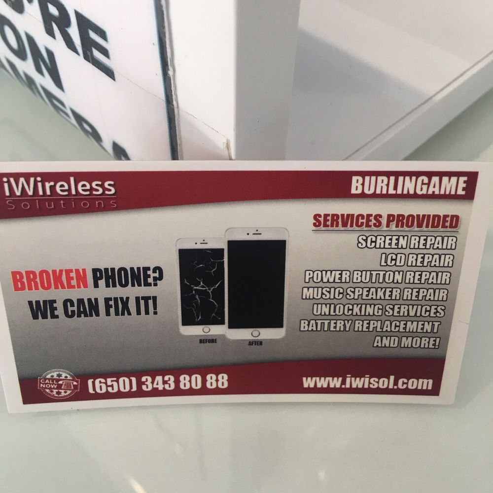 iWireless Solutions - Mobile Phone Repair Near Me - Burlingame, California iWireless Solutions - Mobile Phone Repair Near Me - Burlingame, California