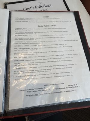Menu photo 2 Mi Piace Pasadena, CA Menu photo 2 Mi Piace Pasadena, CA